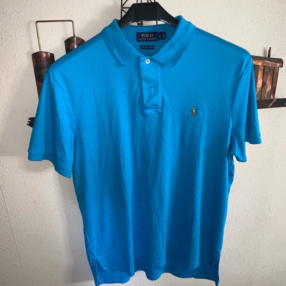 Polo by Ralph Lauren Men's Blue Shirt